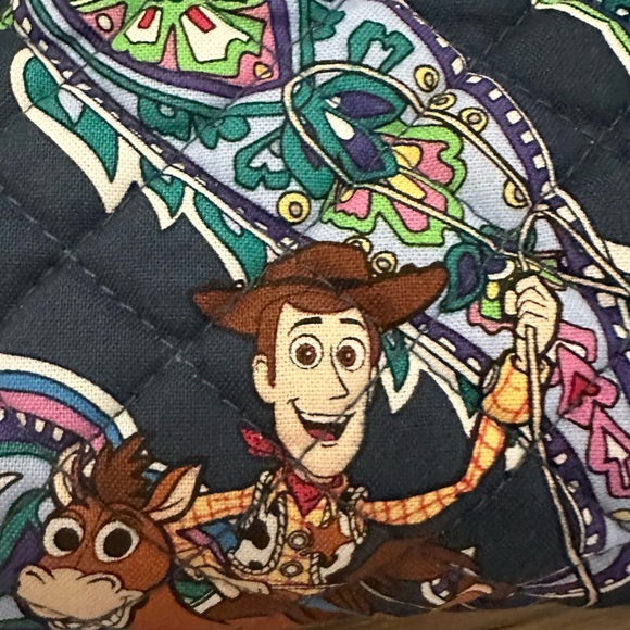 Vera Bradley Toy Story Disney Pixar Triple Compartment Crossbody NWT - Picture 5 of 11